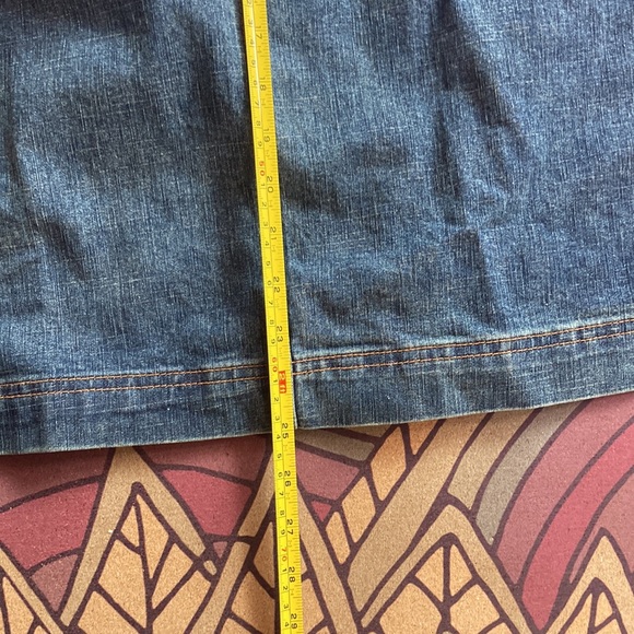 Venezia blue Jean skirt plus size unique - Picture 7 of 10